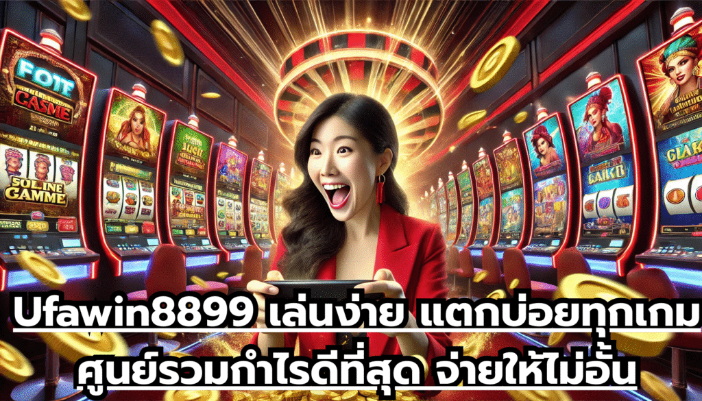 Ufawin8899 เล่นง่าย แตกบ่อยทุกเกม ศูนย์รวมกำไรดีที่สุด จ่ายให้ไม่อั้น