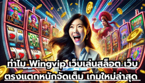 ทำไม Wingvip เว็บเล่นสล็อต เว็บตรงแตกหนัก จัดเต็ม เกมใหม่ล่าสุด ไม่มีสะดุด